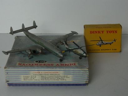 null DINKY aviation (2) :

-- 60C Super G coonstellation Lockheed (GB)

- 60D Sikorsky...
