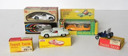 null DIECAST (6), toutes (EB) : 

- Best box 2x 2503 T Ford 1919 ;

- 2505 T Ford...