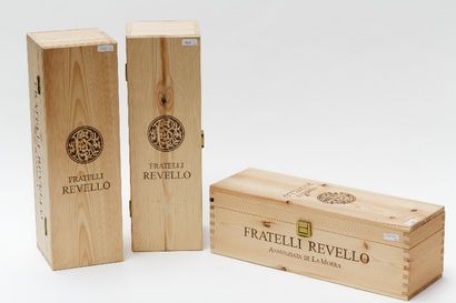 null ITALIE (PIÉMONT), rouge, Fratelli Revello 2006, trois magnums dans leurs boîtes...