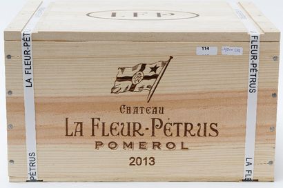 null BORDEAUX (POMEROL), rouge, Château La Fleur-Pétrus 2013, six bouteilles dans...