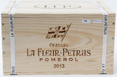 null BORDEAUX (POMEROL), rouge, Château La Fleur-Pétrus 2013, six bouteilles dans...