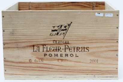 null BORDEAUX (POMEROL), rouge, Château La Fleur-Pétrus 2001, trois magnums dans...