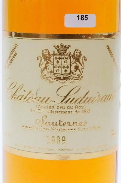 null BORDEAUX (SAUTERNES), blanc liquoreux, Château Suduiraut, premier grand cru...