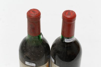 null BORDEAUX (PAUILLAC), rouge, Château Latour, premier grand cru classé 1969, deux...