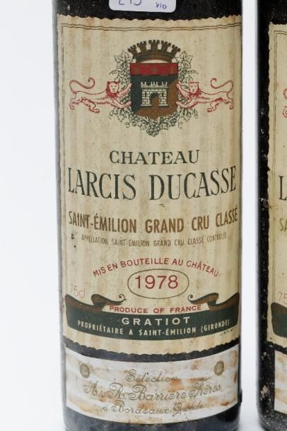 null BORDEAUX, rouge, lot de dix bouteilles :

- (MARGAUX), Château Brane Cantenac,...