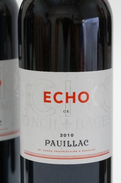 null BORDEAUX (PAUILLAC), rouge, ensemble de sept bouteilles :

- Château Lynch Bages,...
