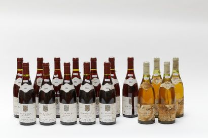 null BOURGOGNE, ensemble de seize bouteilles :

- blanc, Corton-Charlemagne / Jaffelin...