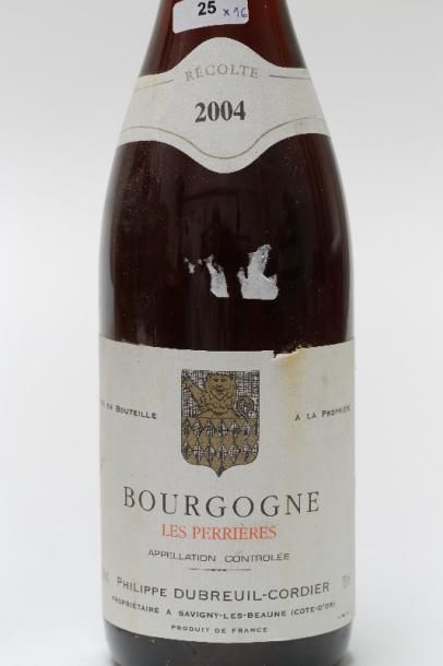 null BOURGOGNE, ensemble de seize bouteilles :

- blanc, Corton-Charlemagne / Jaffelin...