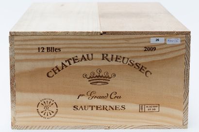 null BORDEAUX (SAUTERNES), blanc liquoreux, Château Rieussec, premier grand cru classé...