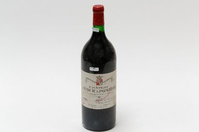 null BORDEAUX (POMEROL), rouge, Château Latour à Pomerol, 1982, un magnum [étiquette...