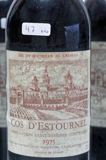 null BORDEAUX (SAINT-ESTÈPHE), rouge, Cos d'Estournel, deuxième grand cru classé...