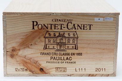 null BORDEAUX (PAUILLAC), rouge, Château Pontet-Canet, cinquième grand cru classé...