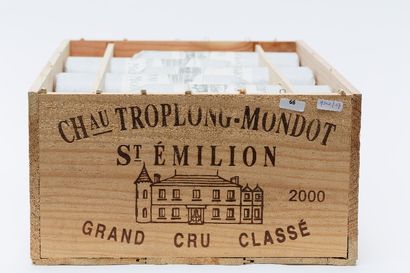 null BORDEAUX (SAINT-ÉMILION), rouge, Château Troplong-Mondot, premier grand cru...