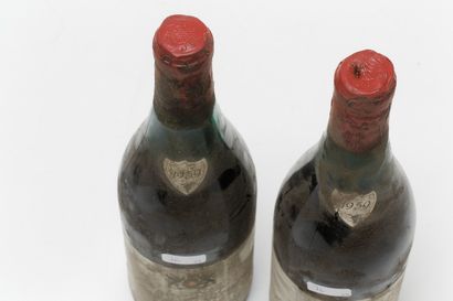 null BOURGOGNE, rouge, ensemble de six bouteilles :

- Mâcon supérieur / Bouchard...