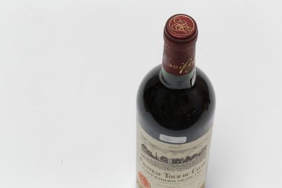 null BORDEAUX (SAINT-ÉMILION), rouge, ensemble de neuf bouteilles :

- Château L'Angélus,...