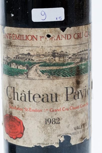 null BORDEAUX (SAINT-ÉMILION), rouge, Château Pavie, premier grand cru classé 1980...