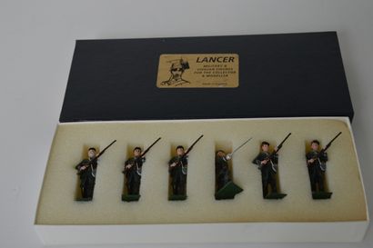 null LANCER, Chamberlain at Little Round Top, uniforme vert des Burden's Sharpshooters,...