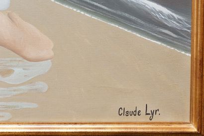 LYR Claude, VANDERHAEGHE Claude dit (1916-1995) "La Fin ou Le Commencement", XXe,...
