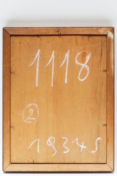 CLESSE Louis (1889-1961) "Épervier", 1948, huile sur panneau, signée et datée en...