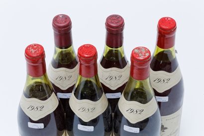null BOURGOGNE, rouge, ensemble de onze bouteilles :

- (VOSNE-ROMANÉE), Armand Dartois...