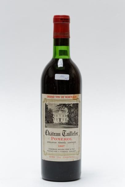 null BORDEAUX, rouge, ensemble de quatre bouteilles :

- (POMEROL), Château Lafleur...