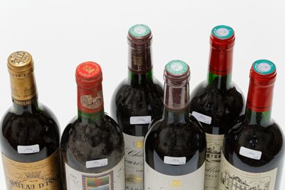 null BORDEAUX, rouge, ensemble de treize bouteilles :

- (MARGAUX), Château Pontet-Chappaz,...