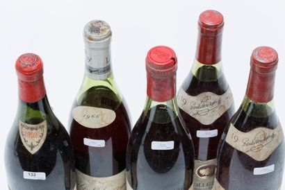 null BOURGOGNE, rouge, ensemble de dix bouteilles :

- (CHAMBOLLE-MUSIGNY), A. &...