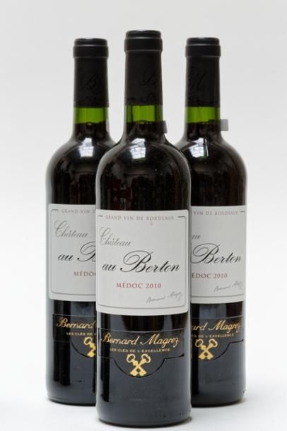 null BORDEAUX, rouge, ensemble de huit bouteilles :

- (HAUT-MÉDOC), Château Bel-Air,...