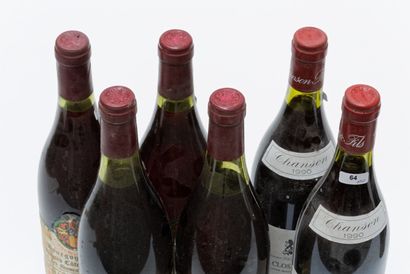 null BOURGOGNE, rouge, ensemble de dix bouteilles :

- (CHAMBERTIN), Clos de Bèze,...