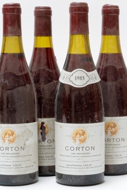 null BOURGOGNE, rouge, ensemble de onze bouteilles :

- (ALOXE-CORTON), Domaine Corgoloin...