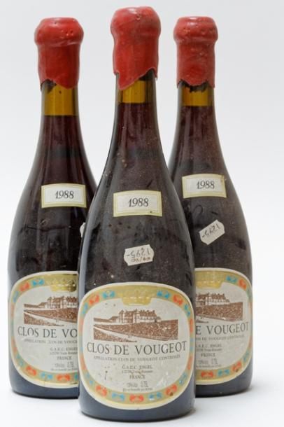 null BOURGOGNE, rouge, ensemble de onze bouteilles :

- (ROMANÉE-SAINT-VIVANT), Coron...