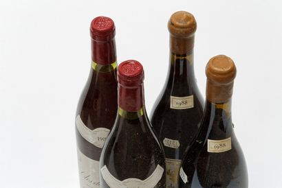 null BOURGOGNE, rouge, ensemble de dix bouteilles :

- (LATRICIÈRES-CHAMBERTIN),...