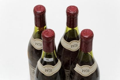 null BOURGOGNE, rouge, ensemble de onze bouteilles :

- (BEAUNE), Clos du Roi, Chanson...