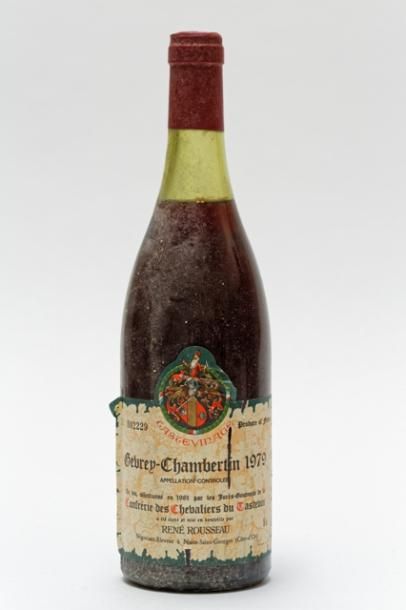 null BOURGOGNE/BORDEAUX, rouge, lot de quatre bouteilles :

- BOURGOGNE (GEVREY-CHAMBERTIN),...