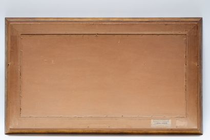 null COX Garstin (1892-1933), "Paysage", circa 1900, technique mixte sur papier,...