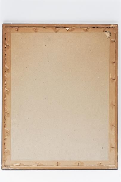 DE VAUCLEROY Pierre (1892-1980) "Paysage provençal", XXe, technique mixte sur papier,...