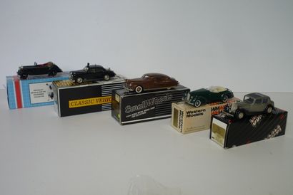 null Lot de 5 voitures dans leurs boîtes d'origine :

- MINI MARQUE "43", MM43 Jaguar...