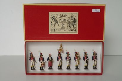 null Figurines en plomb CBG (8) : musique des grenadiers de la Garde (1812) dans...