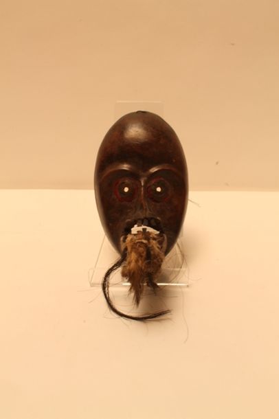 null Masque Dan, Côte d'Ivoire, h. 23 cm.