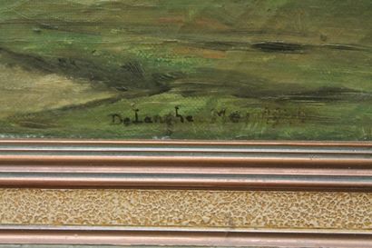 Ecole Belge "Marines", XXe, paire d'huiles sur toile, signées [Nitzsche] en bas à...