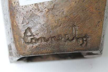 null CANNEEL Anne (1950-2017), "Freya et Vénus", 2007, épreuve en bronze, signée...