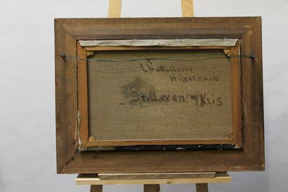 STUTTERHEIM Louis (1873-1943) "Nature morte", XIXe, huile sur toile, signée en bas...