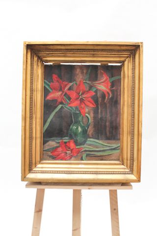 null CANNEEL Marcel (1894-1953), "Nature morte aux fleurs", 1945, huile sur toile,...
