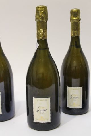 CHAMPAGNE Pommery cuvée Louise, brut 1998, six bouteilles.