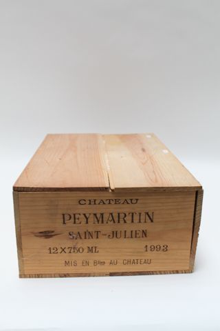 BORDEAUX (SAINT-JULIEN) Rouge, Château Paymartin1993, douze bouteilles dans leur...