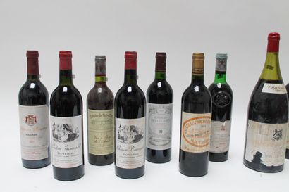 null VARIA, vin rouge, onze bouteilles:

- SUD-OUEST (MADIRAN), Chateau Montus, cuvée...