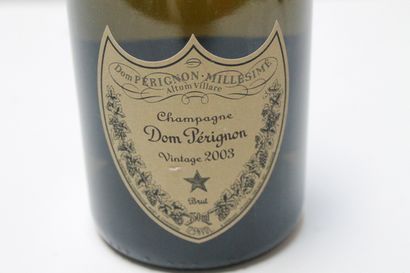 CHAMPAGNE Blanc effervescent, Dom Pérignon, vintage 2003, une bouteille.