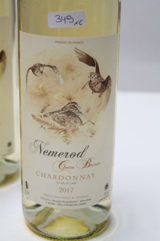 ANJOU (CHARDONNAY) Blanc, Nemerod cuvée Bécasse 2017 (Domaine de La Bougrie), 6 ...