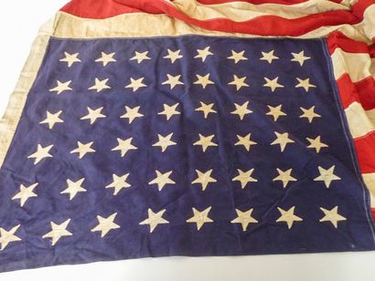 null Drapeau des États-Unis à quarante-huit étoiles (1912-1959), 110x160 cm.