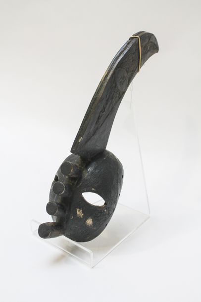 ART TRIBAL Masque Afikpo, Nigeria, h. 38,5 cm.